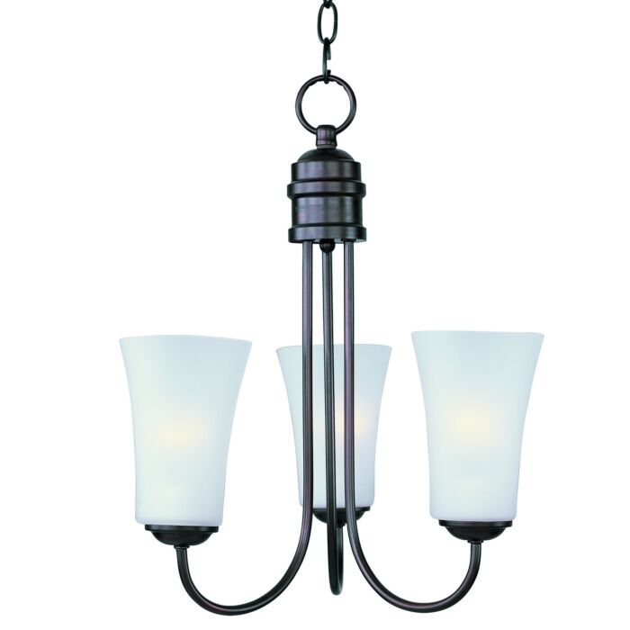 Maxim Lighting Logan 3 Light Chandelier   Oil Rubbed Bronze