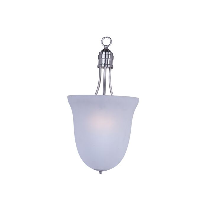 Maxim Lighting Logan 12.75 Inch 3 Light Entry Foyer Pendant in Satin Nickel