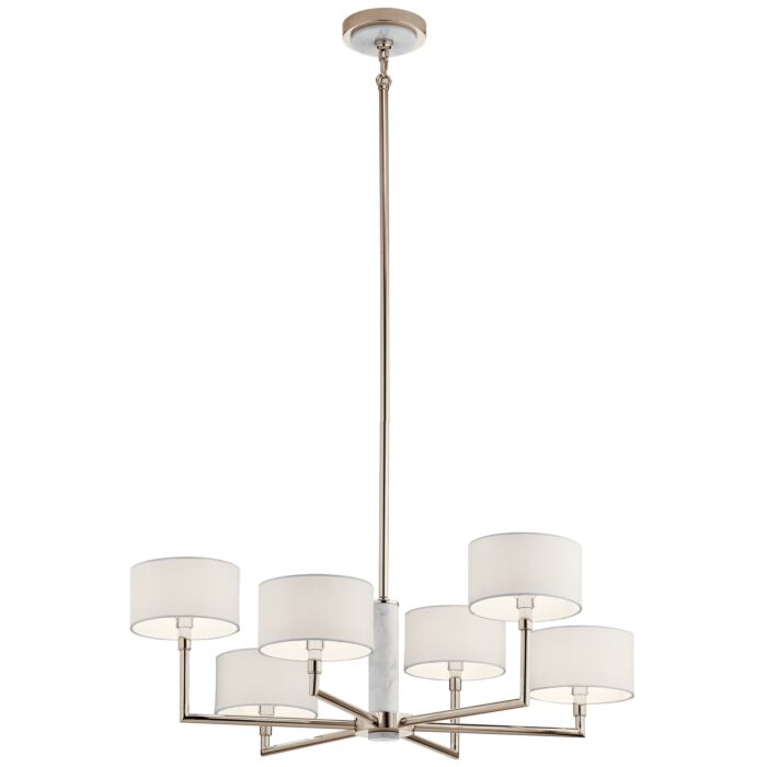 Six Light Chandelier by Kichler