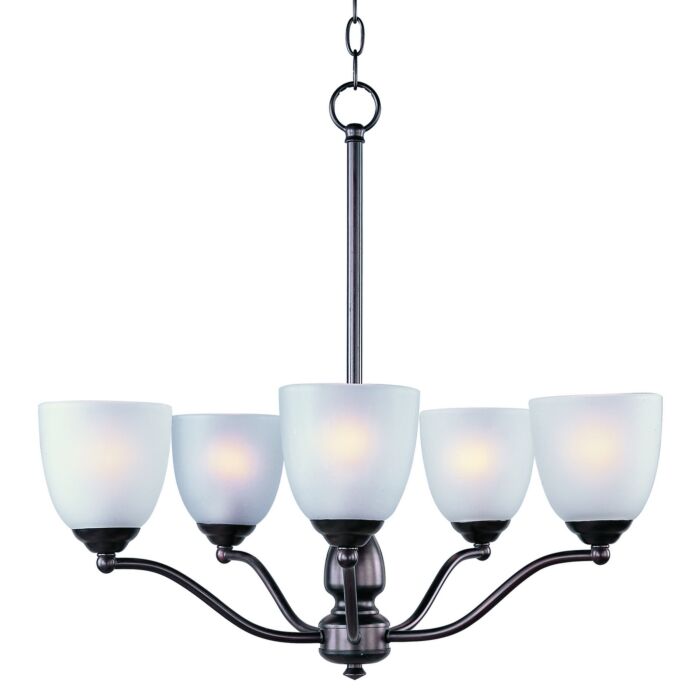 Maxim Lighting Stefan 5 Light Chandelier, Oil Rubbed Bronze