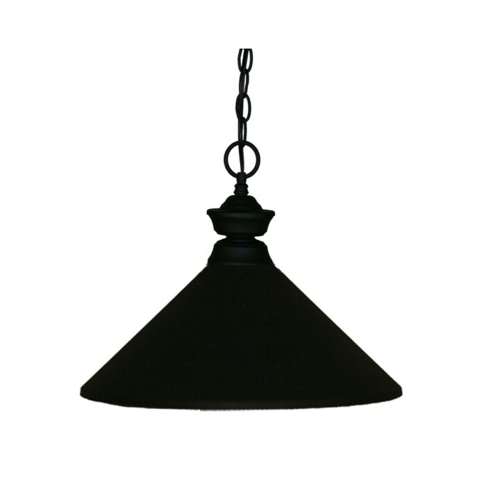 Z Lite Pendant Lights 1 Light Pendant Light In Matte Black
