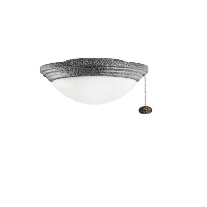 Accessory 2-Light Fan Light Kits in Pewter