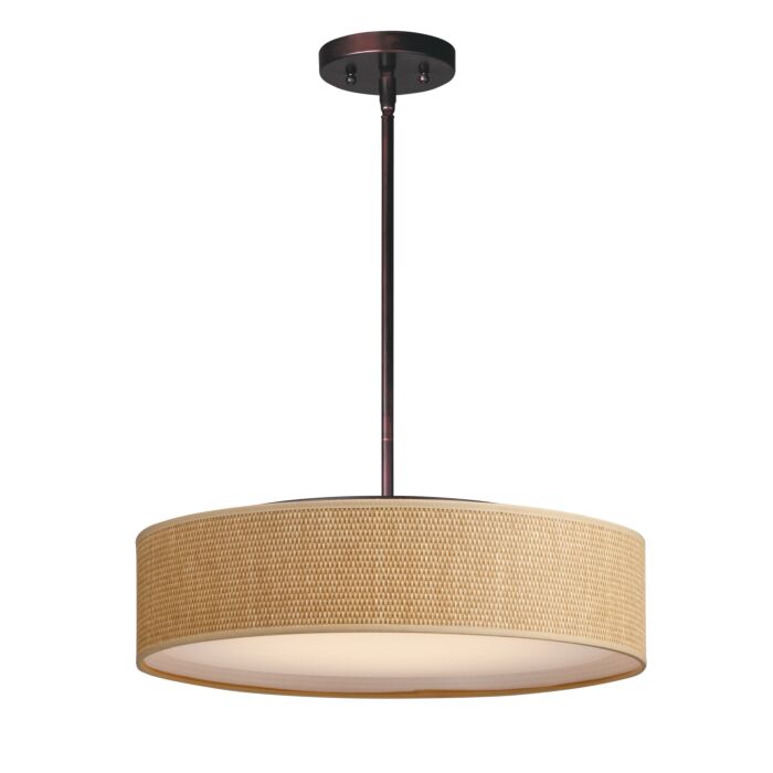 Maxim Prime 5 Light Pendant Light in Oil Rubbed Bronze