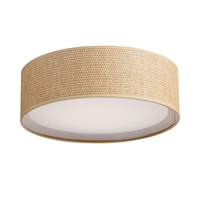 Maxim Prime Ceiling Light in Grass Cloth