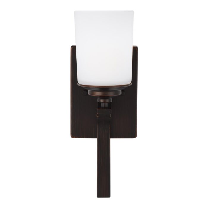 One Light Wall / Bath Sconce by Generation Lighting.
