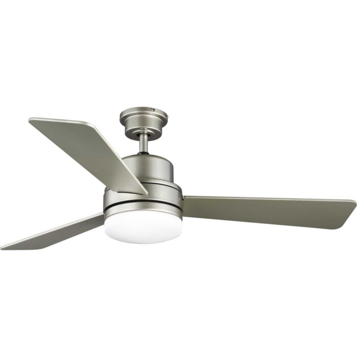 Trevina Ii 2-Light 52" Hanging Ceiling Fan in Painted Nickel