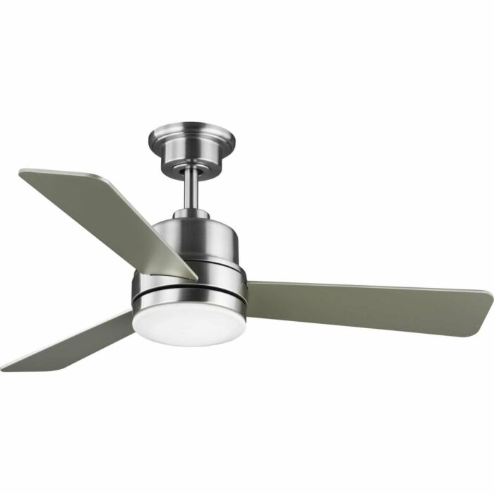 Trevina Ii 1-Light 44" Hanging Ceiling Fan in Brushed Nickel