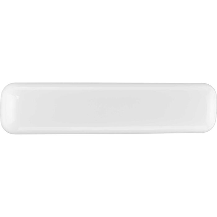 LED Linear Bathroom Vanity Light 1-Light LED Linear Bath in Opal White