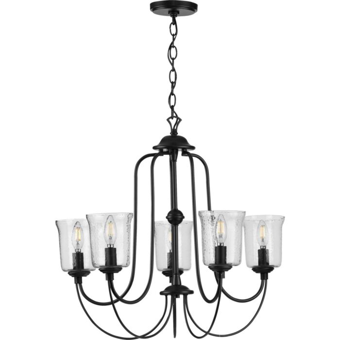 Bowman 5-Light Chandelier in Black