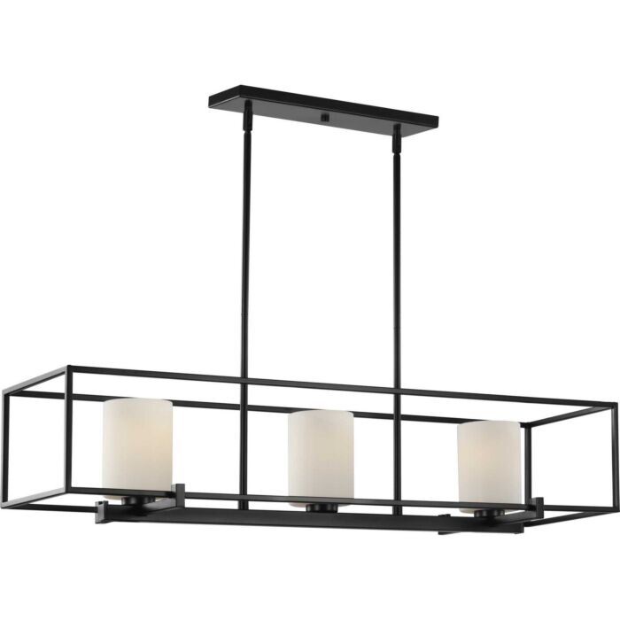 Chadwick 3-Light Island Chandelier in Black