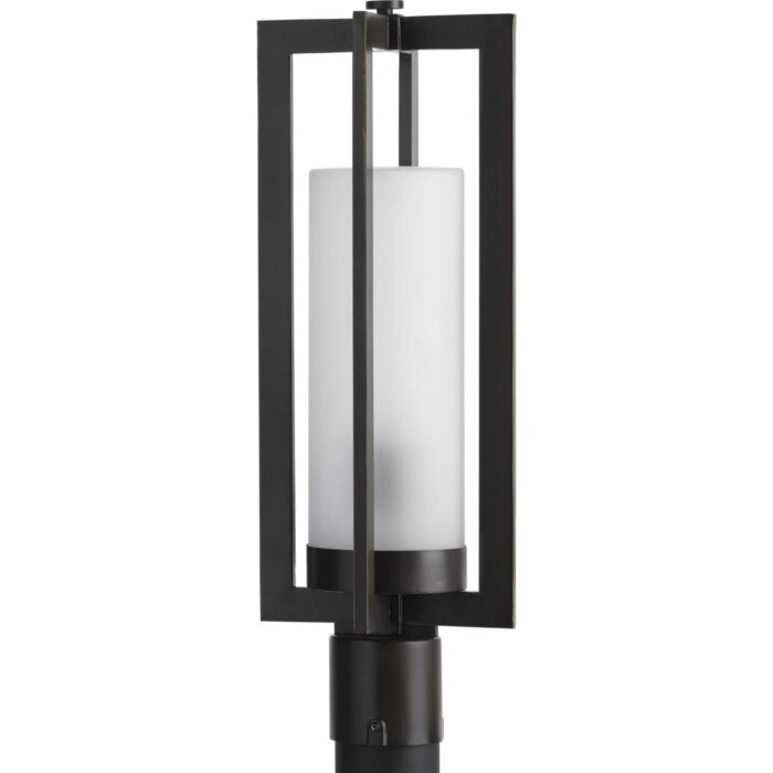 Janssen 1-Light Post Lantern in Oil Rubbed Bronze