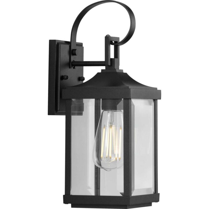 Gibbes Street 1-Light Wall Lantern in Black