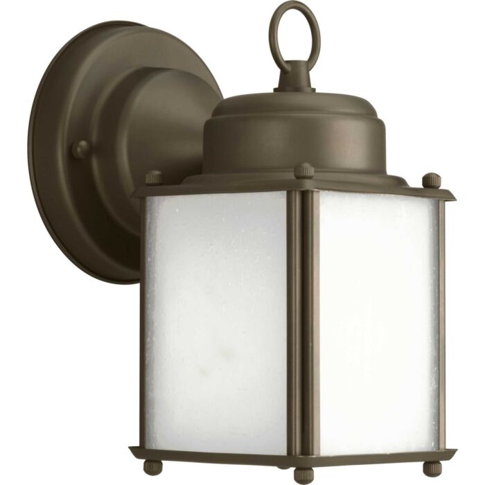 Roman Coach 1-Light Wall Lantern in Antique Bronze