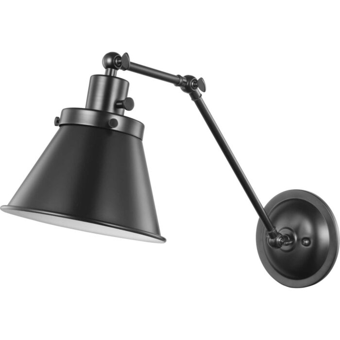 One Light Swing Arm Wall Lamp