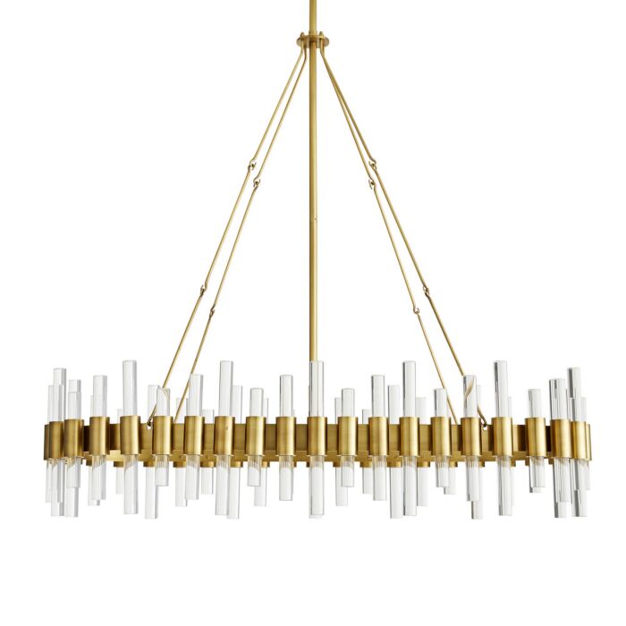 Ten Light Chandelier by Arteriors