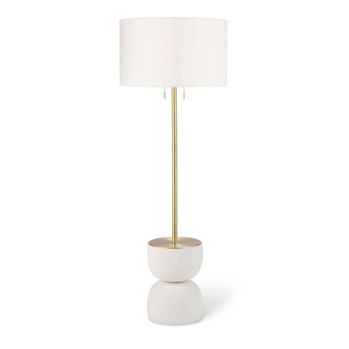 Two Light Floor Lamp
