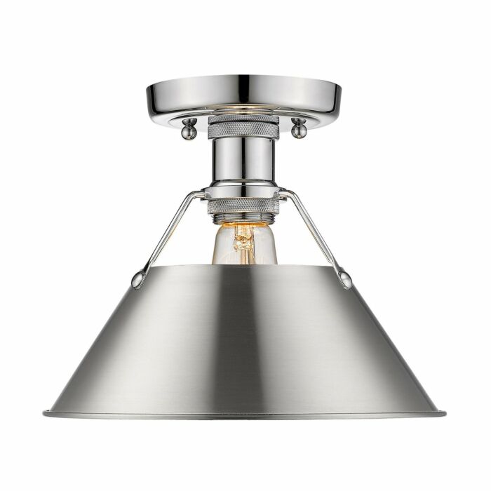 One Light Flush Mount by Golden