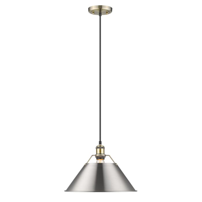 One Light Pendant by Golden
