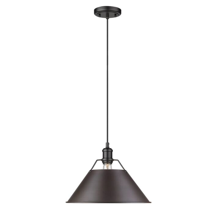 One Light Pendant by Golden