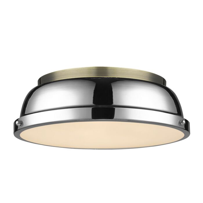 Two Light Flush Mount