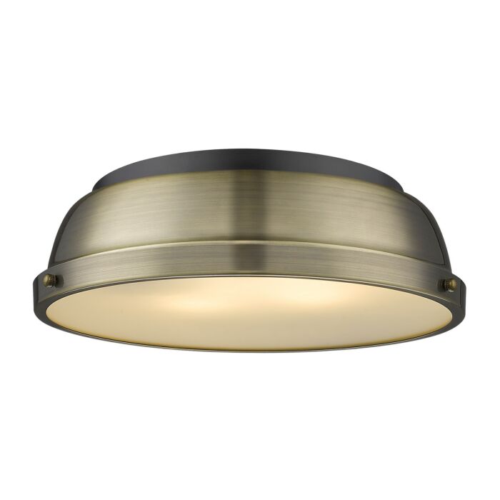 Two Light Flush Mount