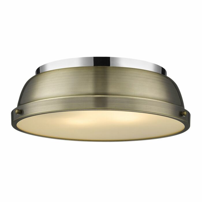 Two Light Flush Mount