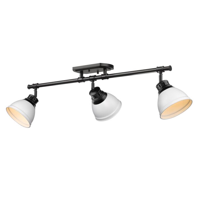 Three Light Semi-Flush Mount