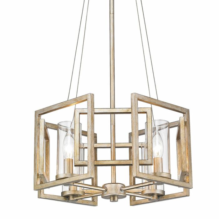 Four Light Pendant by Golden