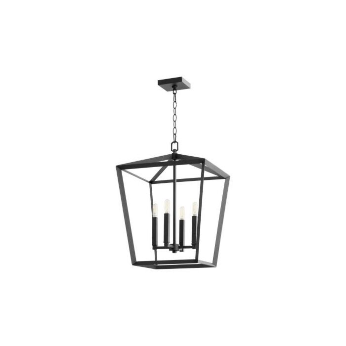 Cyan Design Hyperion 4 Light Traditional Chandelier in Noir