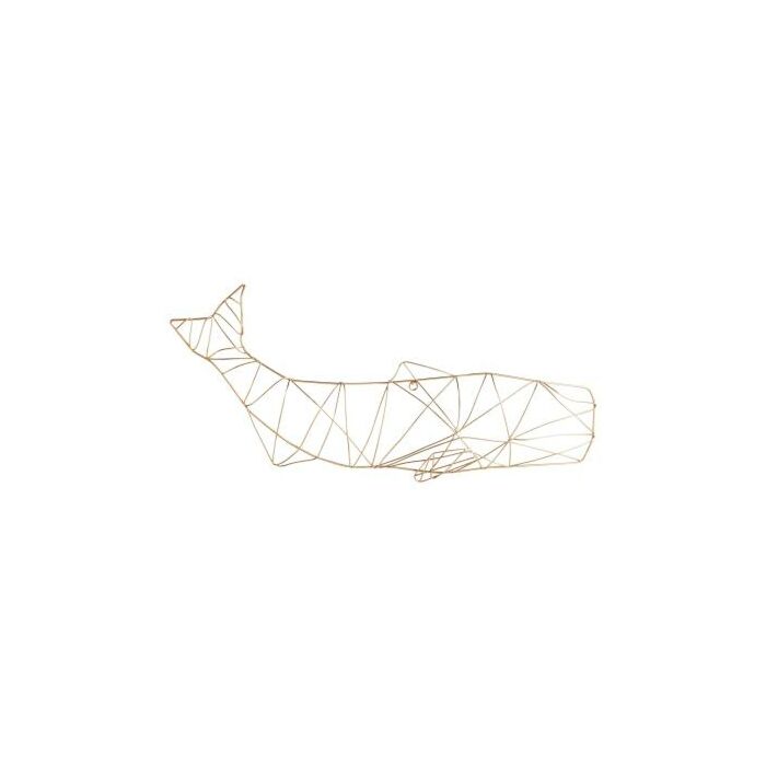 Cyan Design Humpback Wall Art in Gold