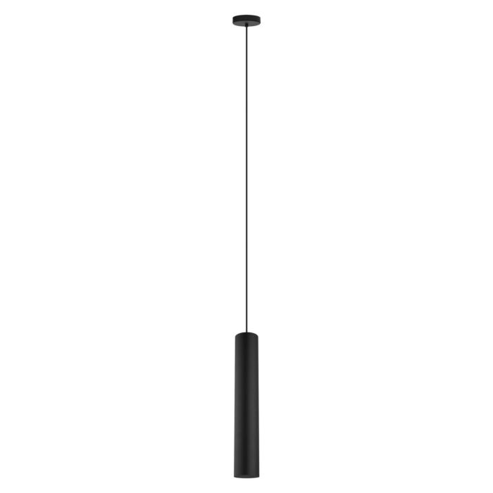 Tortoreto 1-Light Pendant in Matte Black