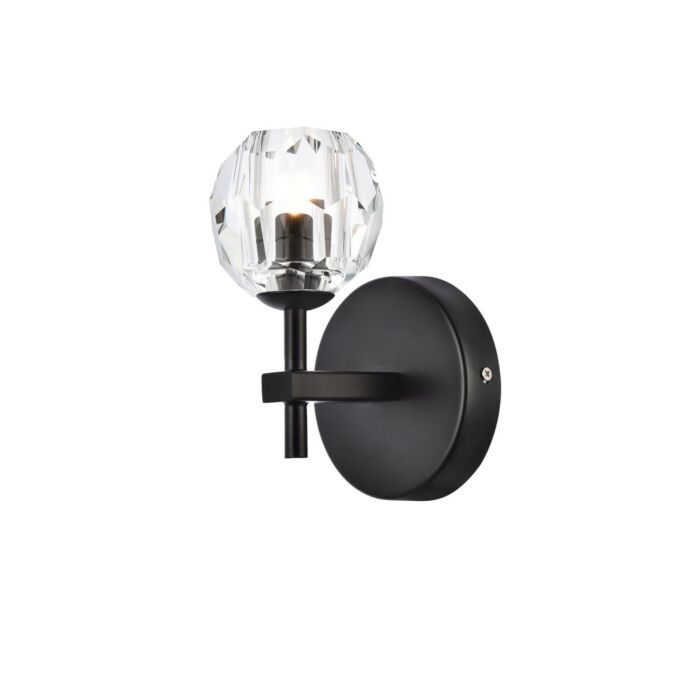 Eren 1-Light LED Wall Sconce in Black
