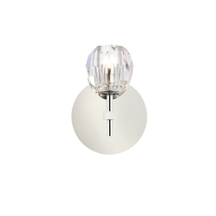 Eren 1-Light LED Wall Sconce in Chrome