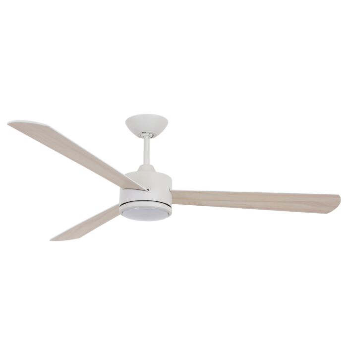 Climate III 52in Hanging Ceiling Fan in White