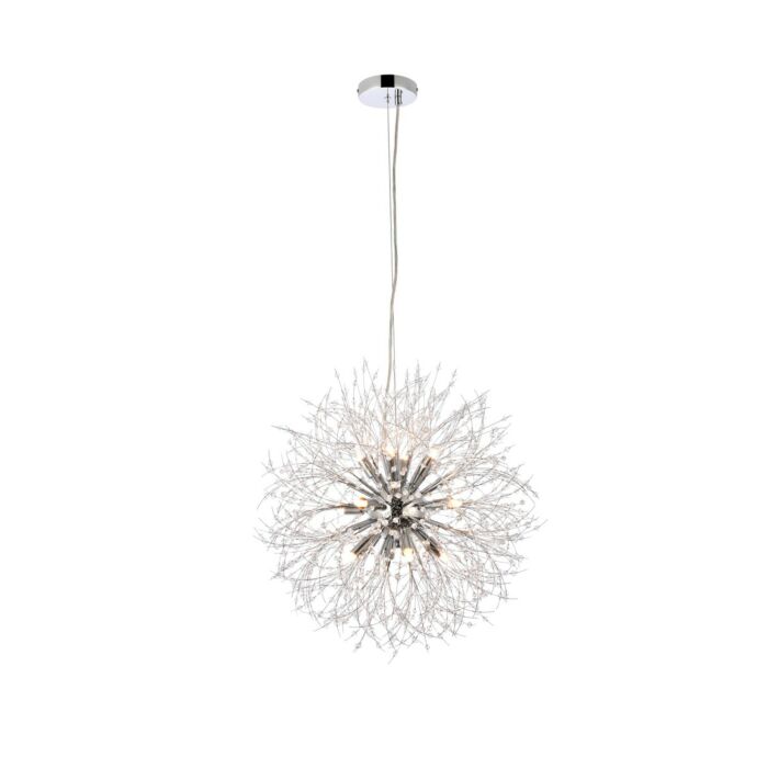 Solace 12-Light Pendant in Chrome