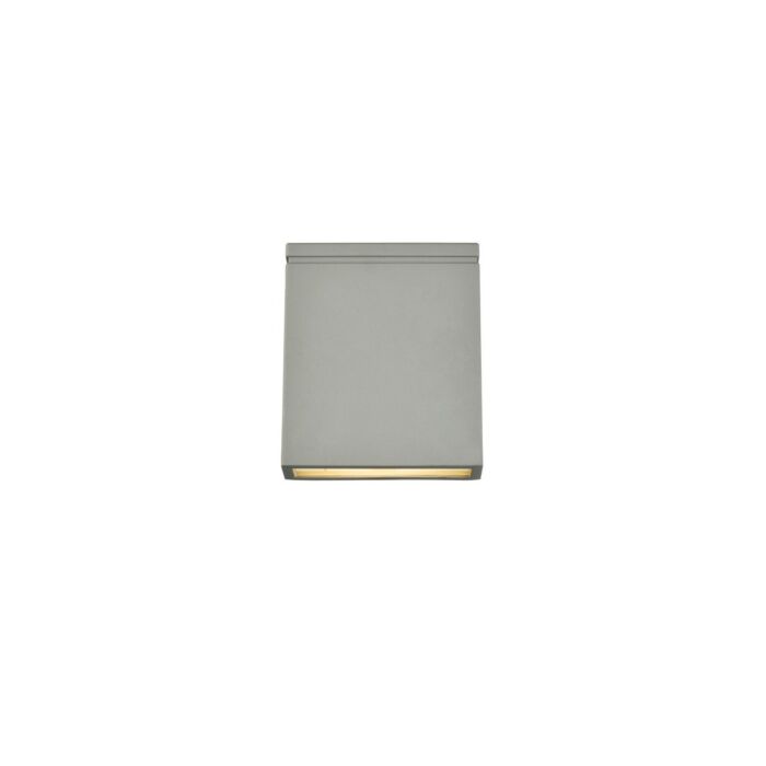 Raine LED Outdoor Wall Lamp in Silver