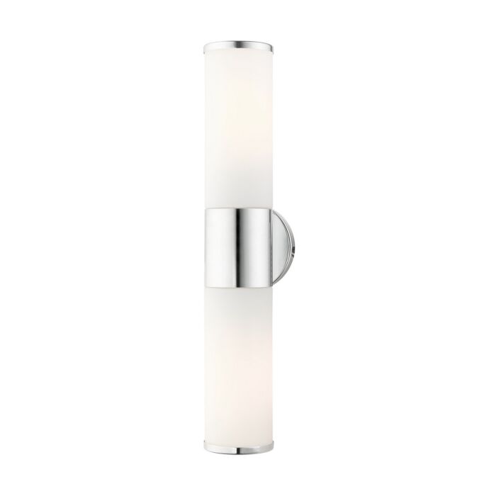 Lindale 2-Light Bathroom Vanity Light in Polished Chrome
