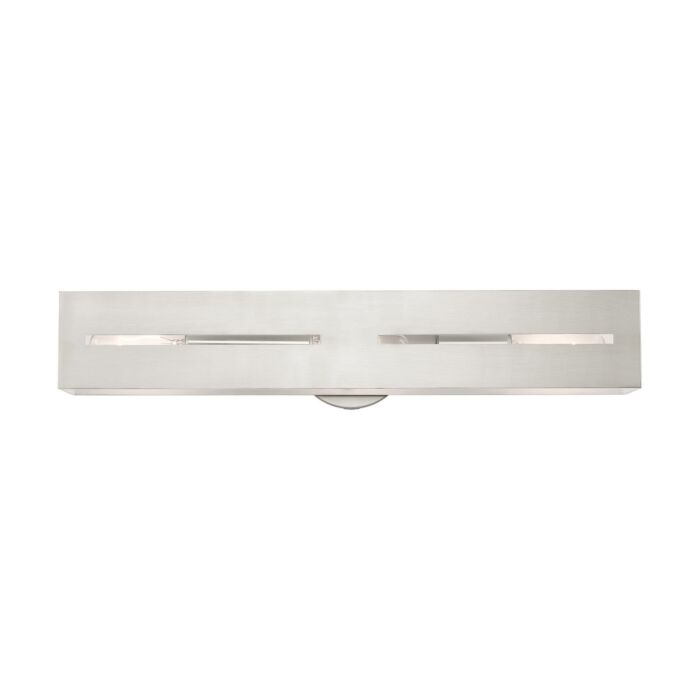 Soma 3-Light Bathroom Vanity Light in Brushed Nickel