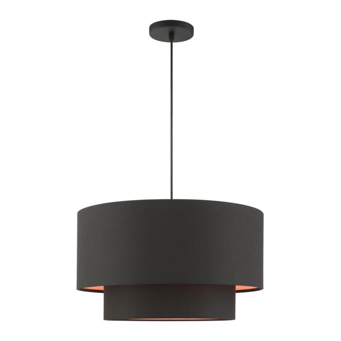 Sentosa 3-Light Pendant in Black