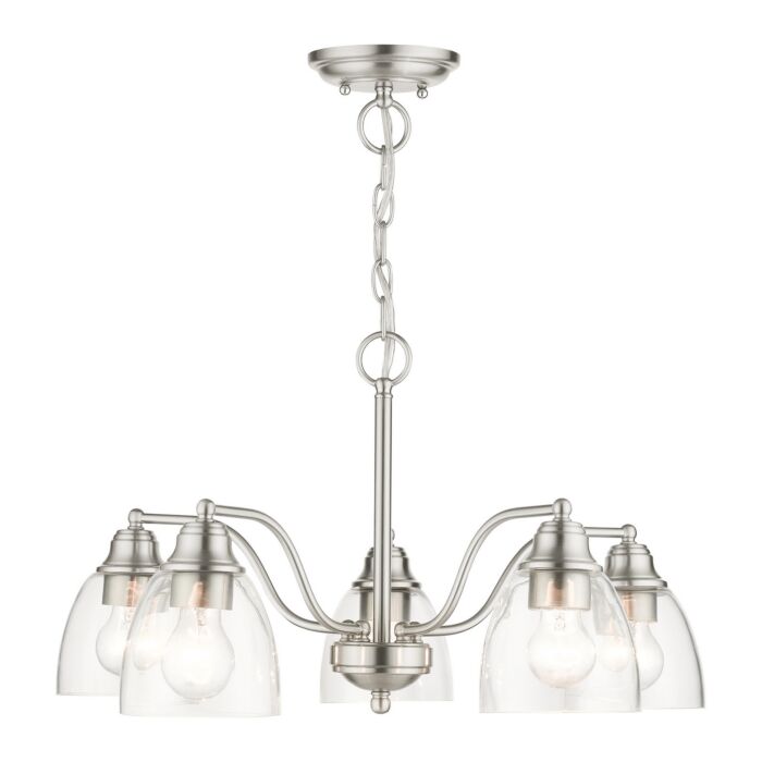 Montgomery 5-Light Chandelier in Brushed Nickel