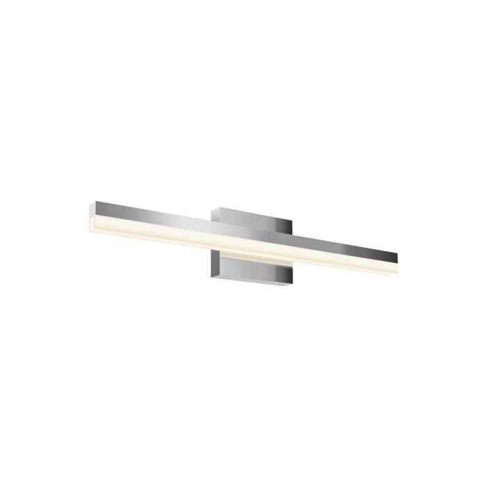1-Light LED Bathroom Vanity Light in Chrome