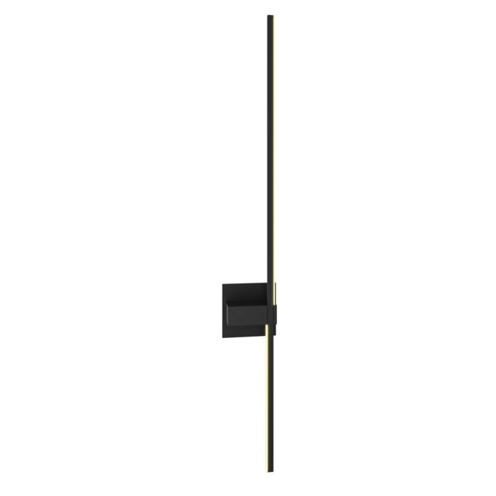 1-Light LED Wall Sconce in Black