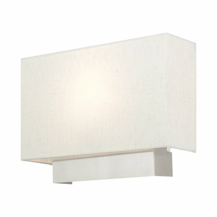 ADA Wall Sconces 1-Light Wall Sconce in Brushed Nickel