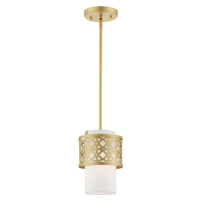 Calinda 1-Light Mini Pendant in Soft Gold