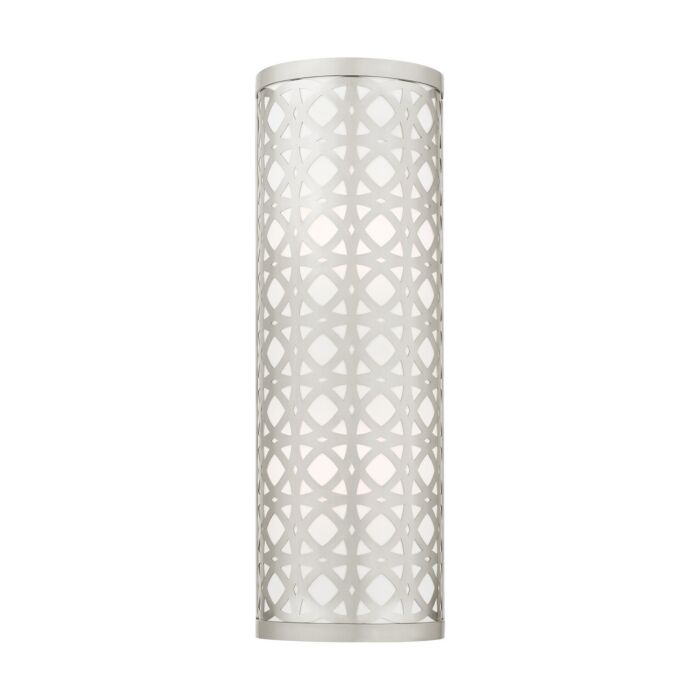 Calinda 2-Light Wall Sconce in Brushed Nickel