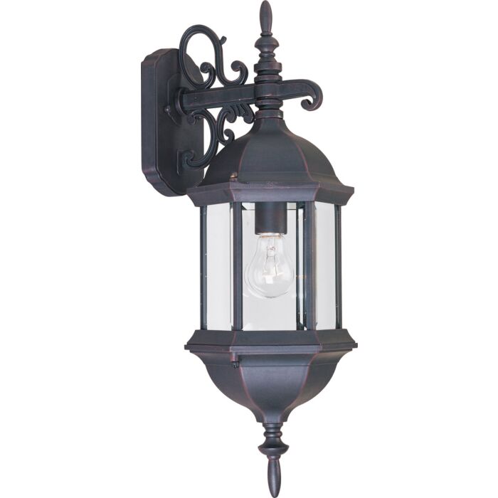 Maxim Lighting Builder Cast 22 Inch Outdoor Wall, Empire Bronze