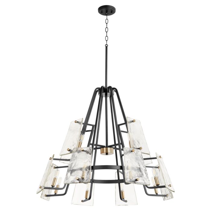 12 Light Chandelier by Quorum