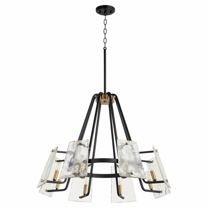 Eight Light Chandelier by Quorum