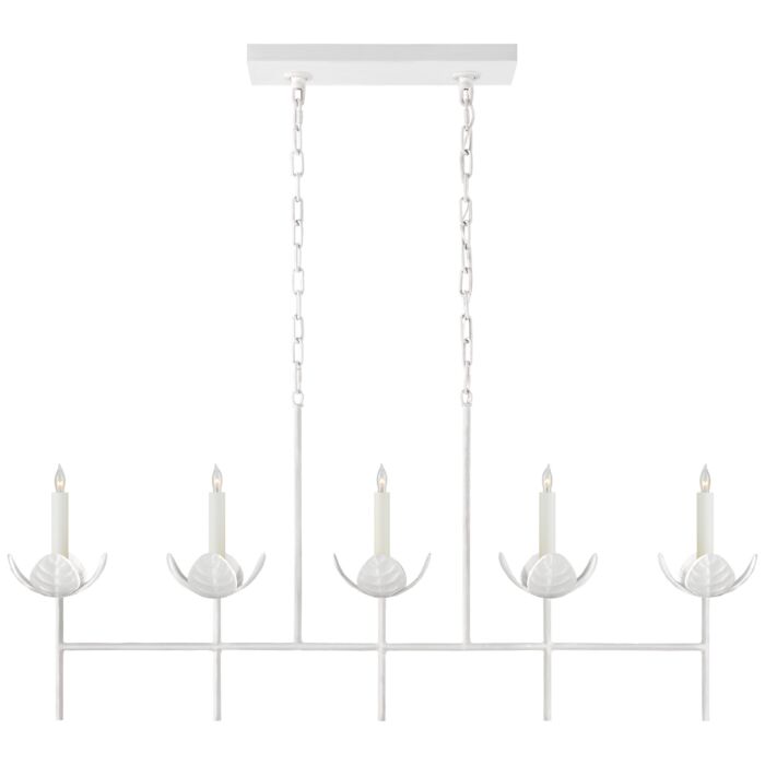 Five Light Linear Chandelier