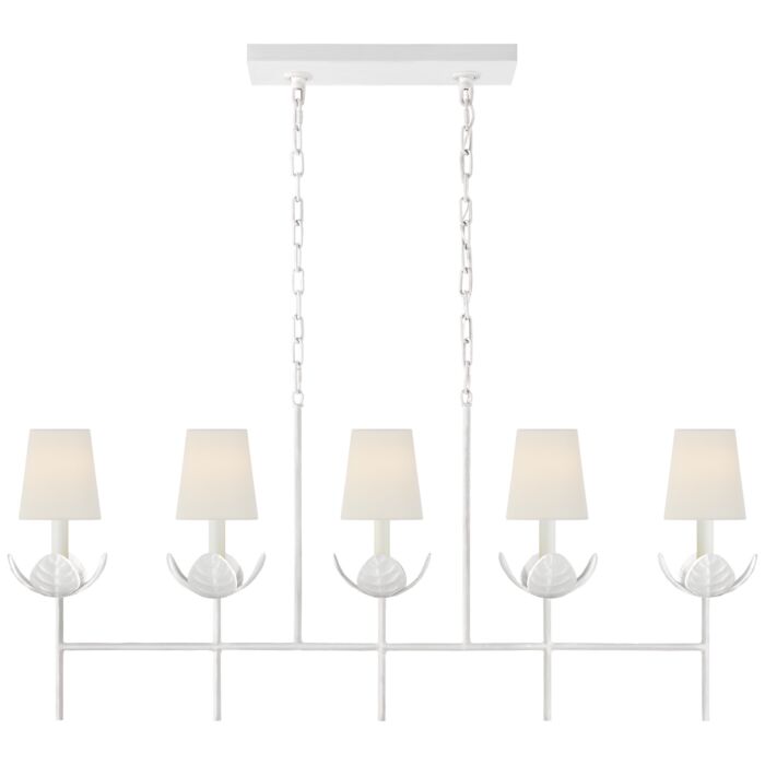 Five Light Linear Chandelier